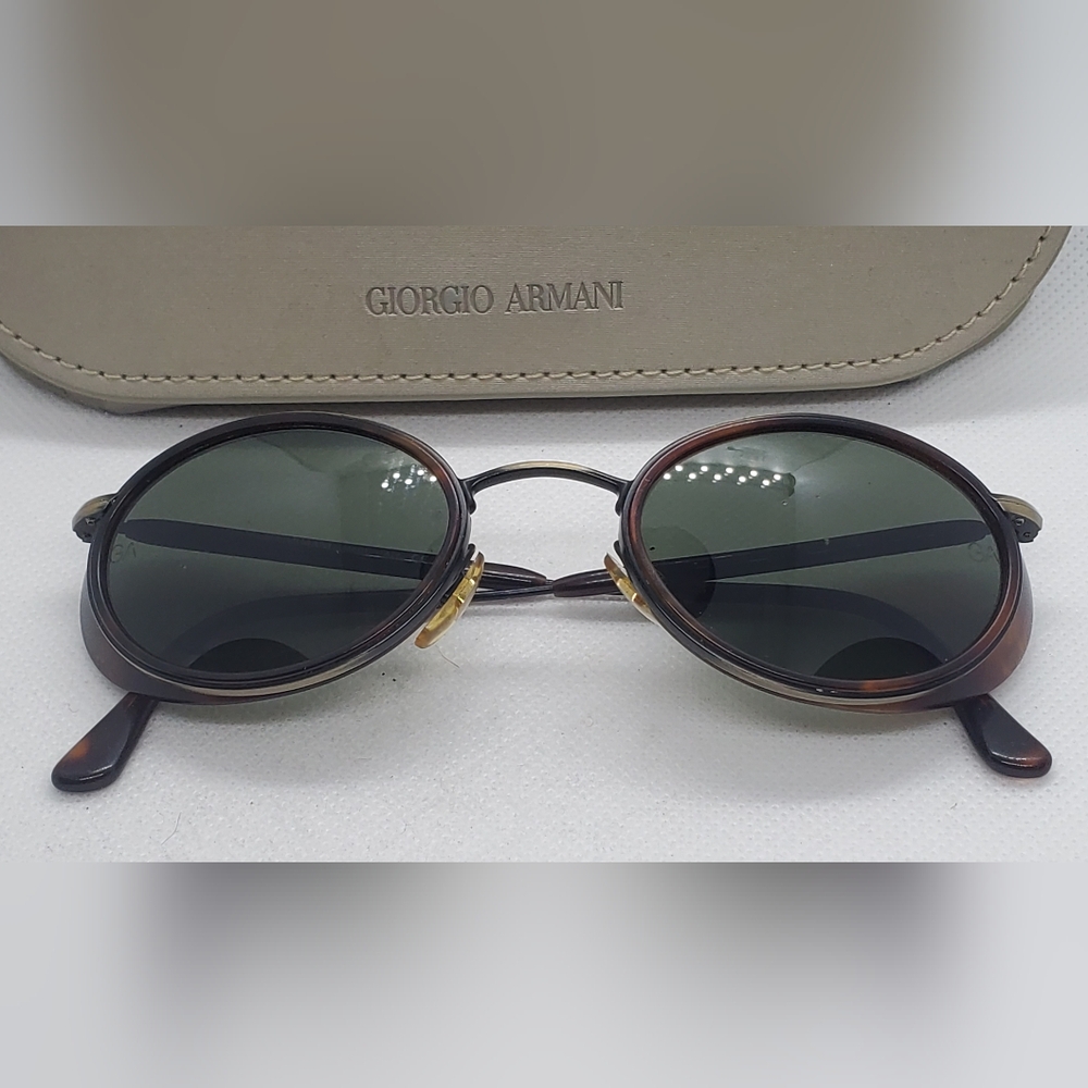 Vintage Giorgio Armani Brown Sunglasses
